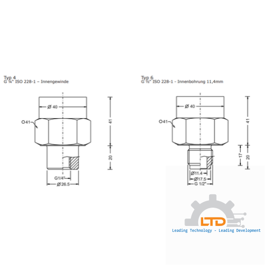 Cảm biến áp suất Precont® S10