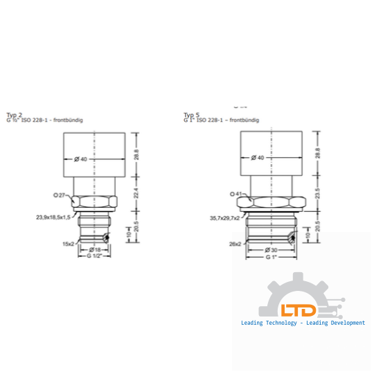 Cảm biến áp suất Precont® S20
