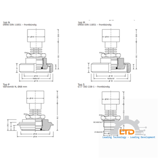 Cảm biến áp suất Precont® S30