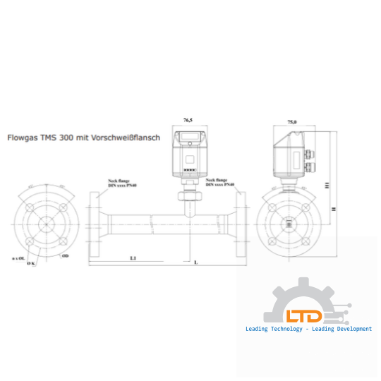Đồng hồ đo lưu lượng và tiêu thụ khí nén TMS 300