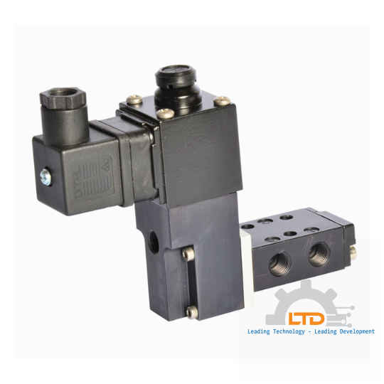 E138L0 - 1/8", BSP/NPT, Remote Mount, 3/2, Low Pressure, External Pilot, Single Solenoid