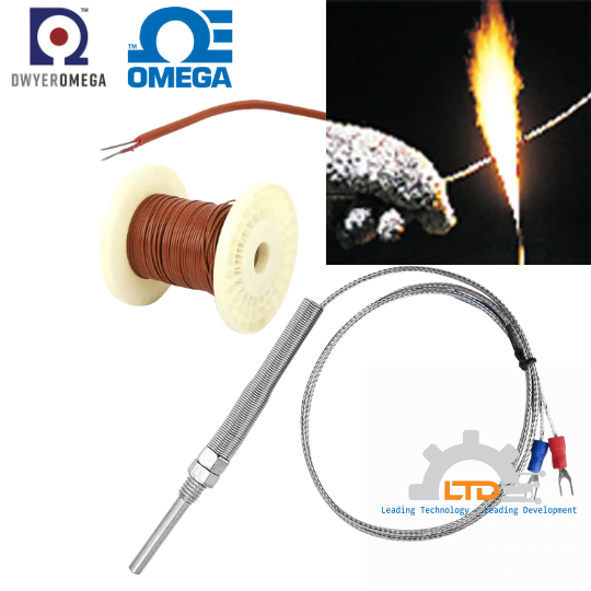 EXPP-K-20S ​​​​​​​OMEGA ENGINEERING VIỆT NAM - LTĐ đại lý Dây Cảm biến nhiệt độ Type K 0 đến 105°C EXPP-K-20S ​​​​​​​OMEGA